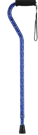 Nova offset cane with strap Nova offset cane with strap