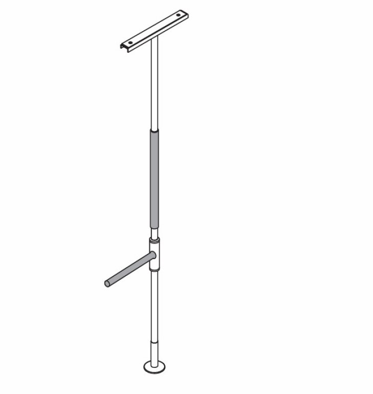 Healthcraft Bariatric SuperPole w/SuperBar