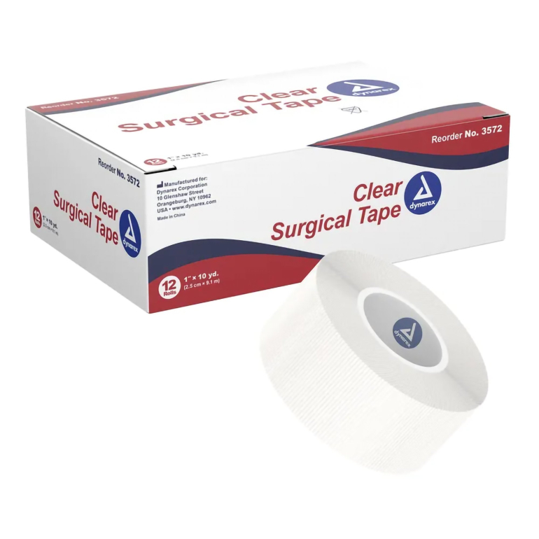 Transparent medical tape