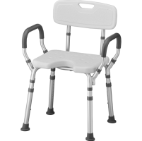 Nova bath seat w/arms & U-shaped cutout thumbnail Nova bath seat w/arms & U-shaped cutout thumbnail