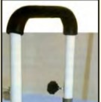 Rose HC Floor to Tub Rail thumbnail Rose HC Floor to Tub Rail thumbnail